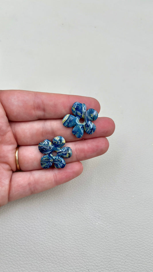 Pampilles Moana bleu/or