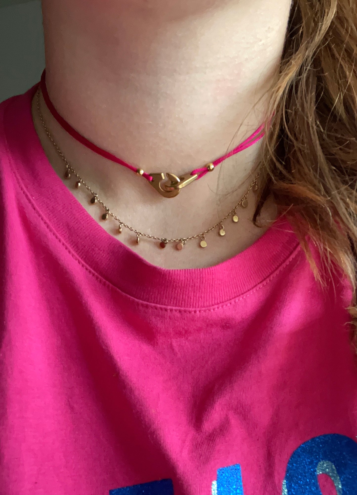 Halskette mit Handschellenkordel