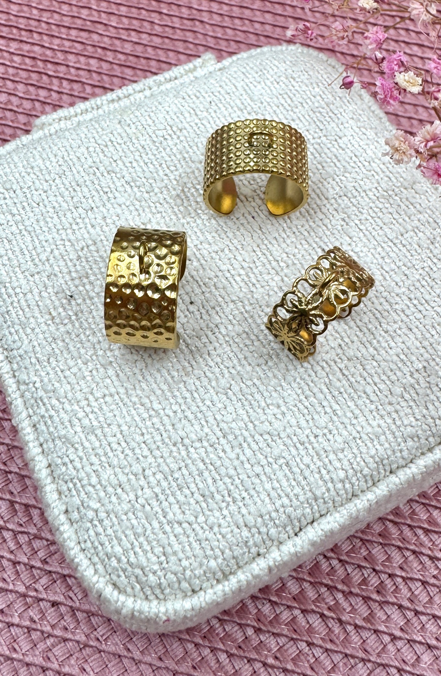 Bagues pour charms
