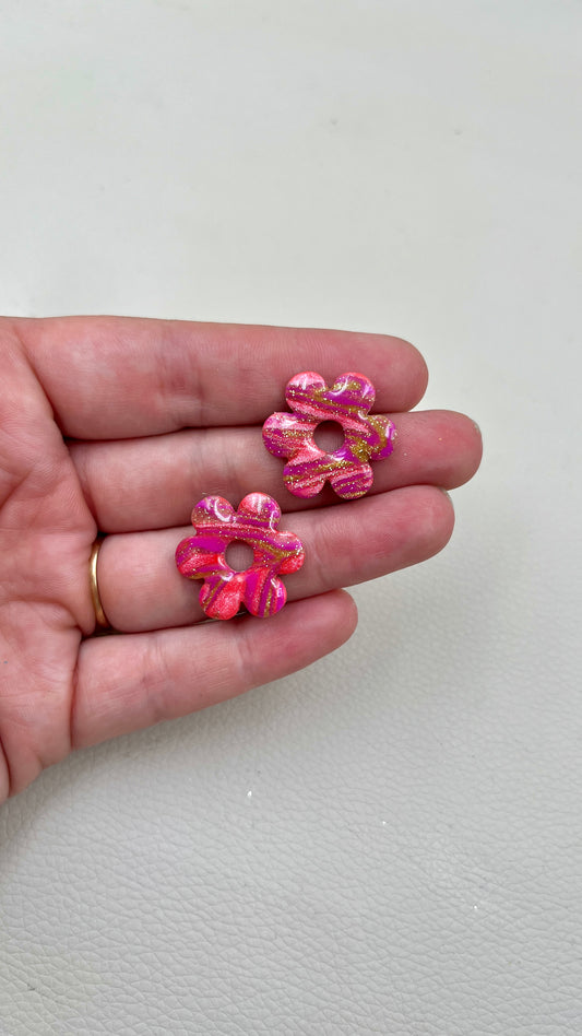 Pampilles L marbrées roses