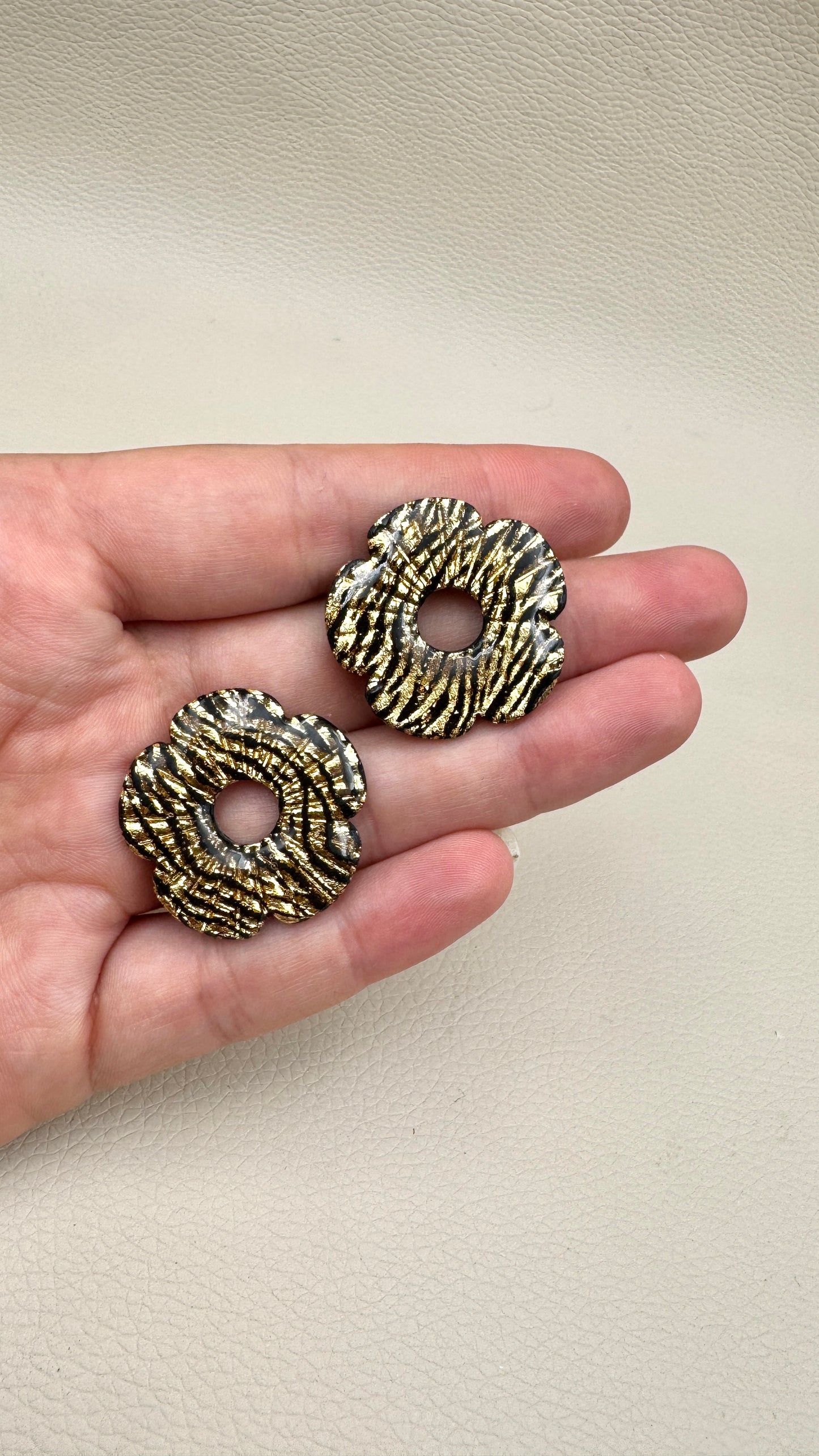 Pampilles XL zèbre noir