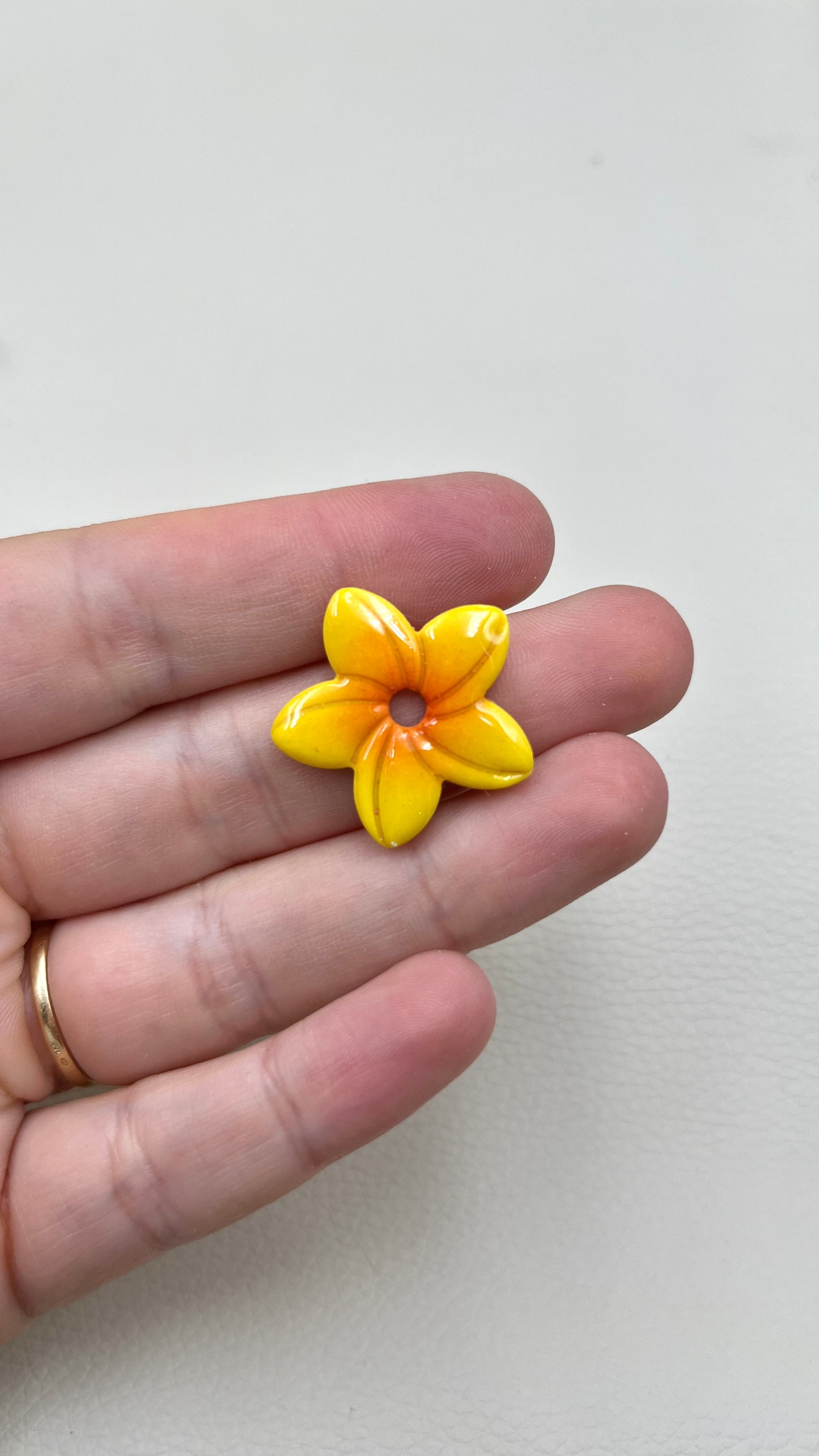 Pampilles Monoï jaunes