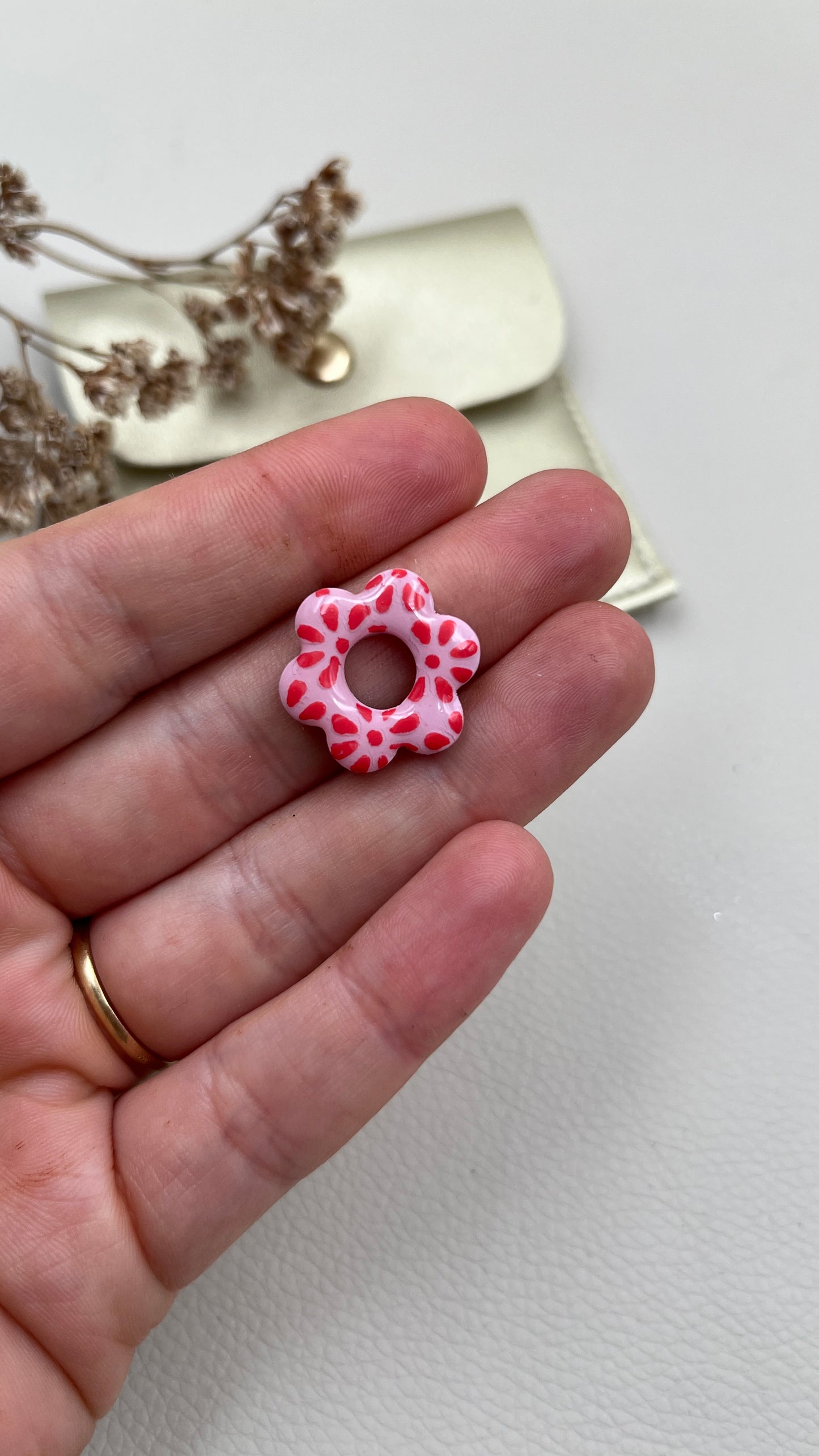 Pampilles roses fleuries S