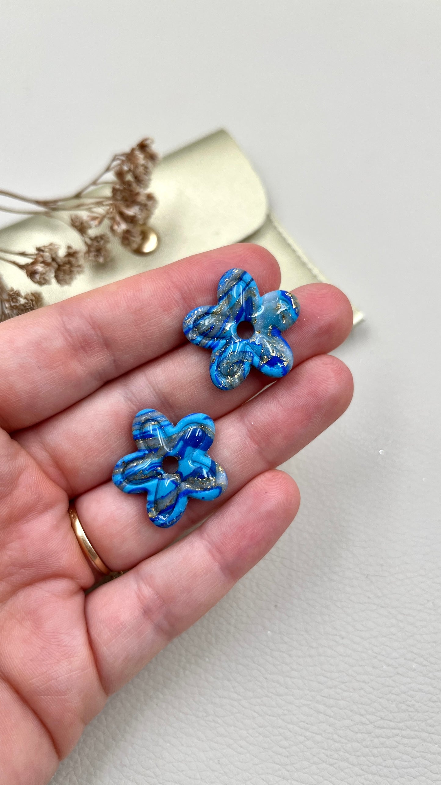 Pampilles Bali bleues