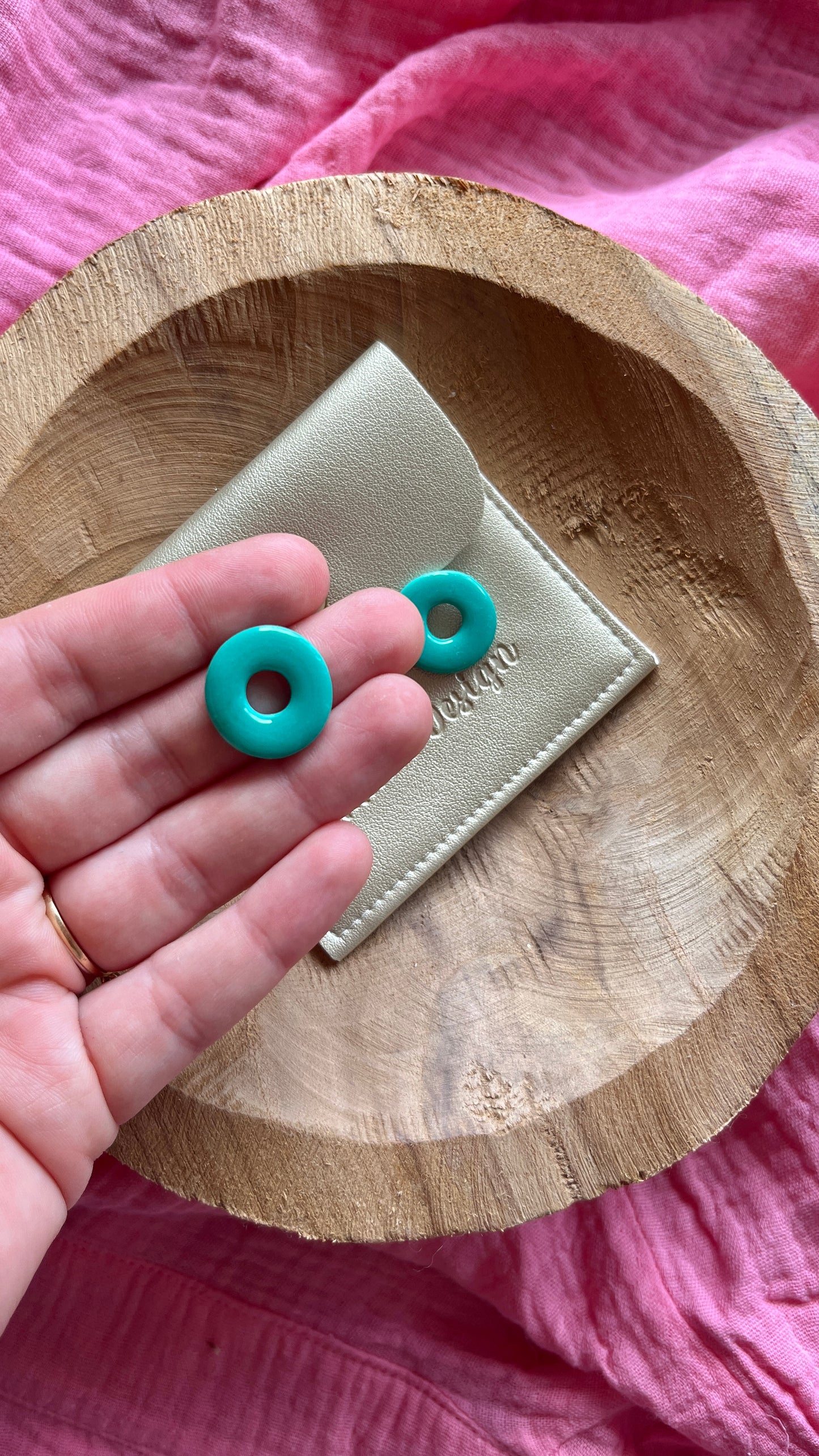 Pampilles rondes vertes