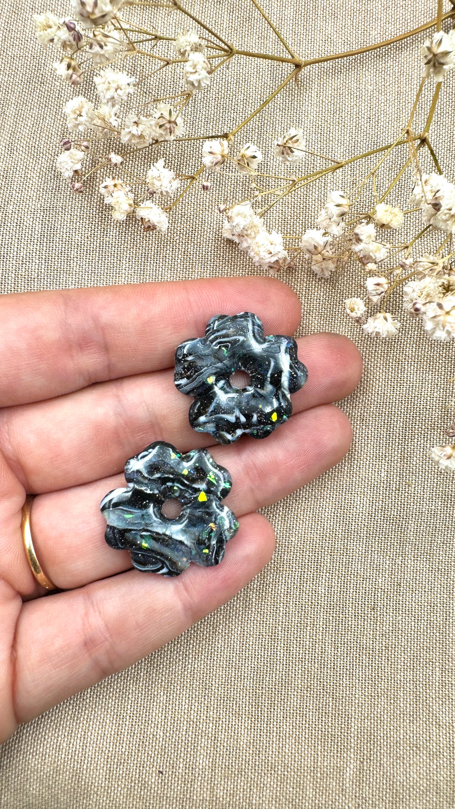 Pampilles Sakura noires