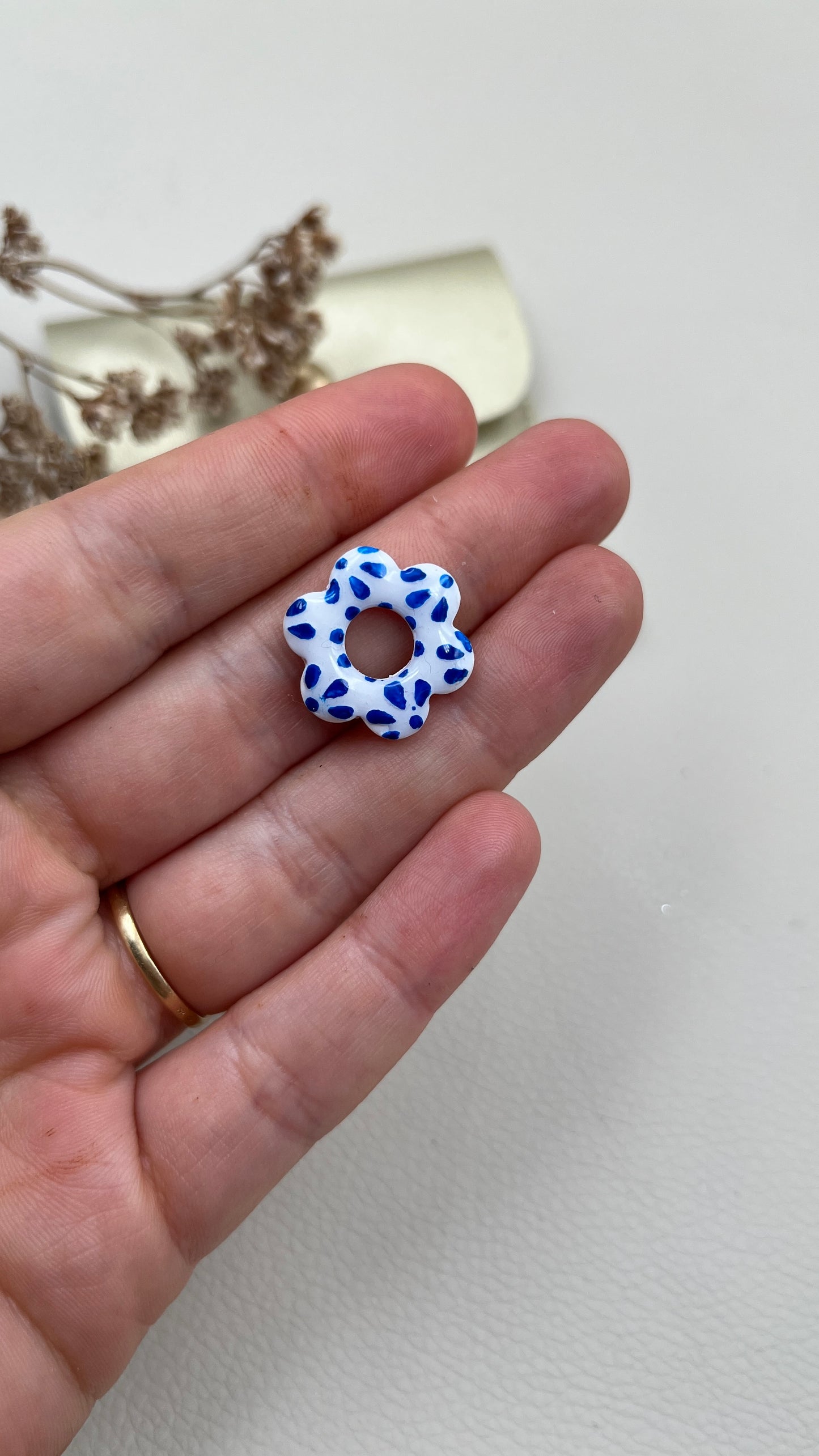 Pampilles bleues fleuries S