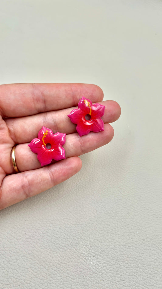 Pampilles hibiscus roses