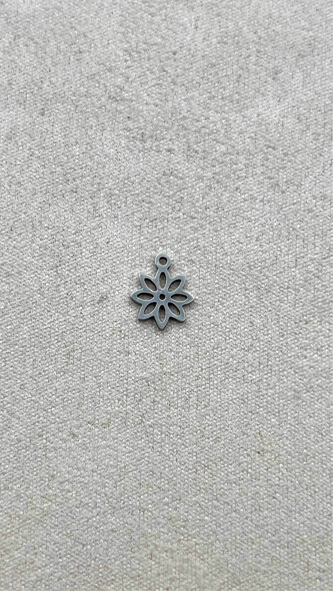 Charm Petite fleur argent