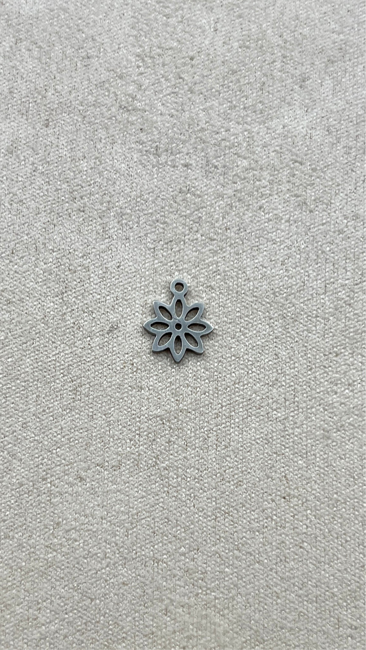Charm Petite fleur argent