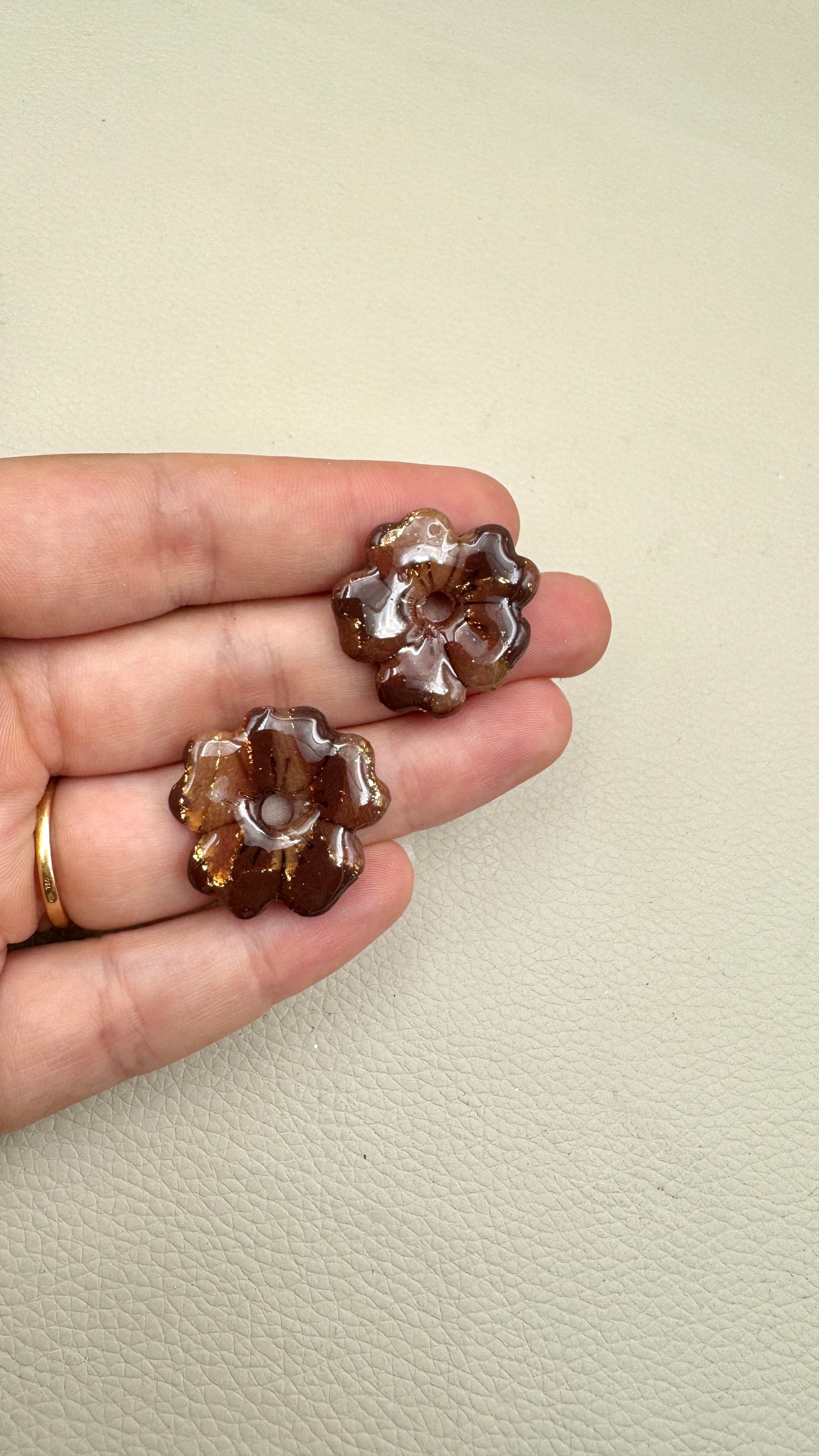 Pampilles Sakura marrons