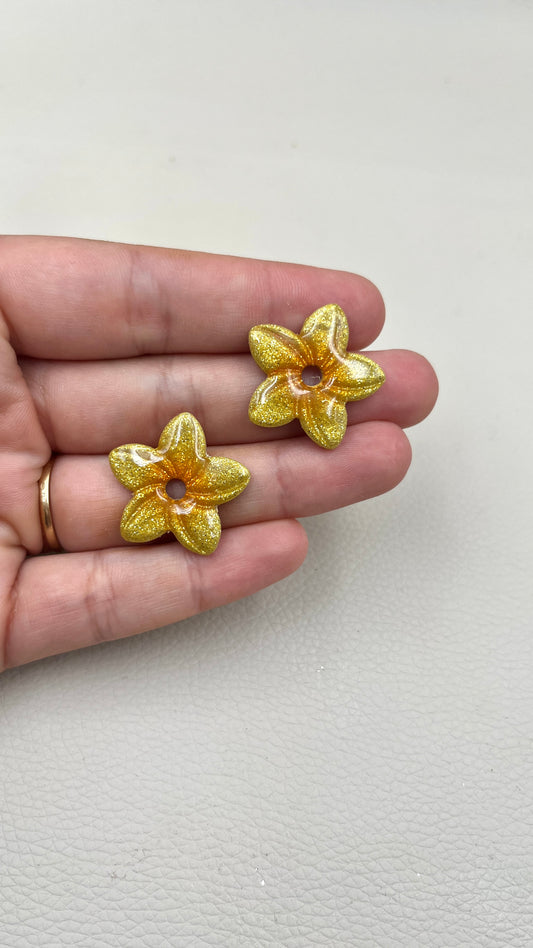 Pampilles monoi or/orange