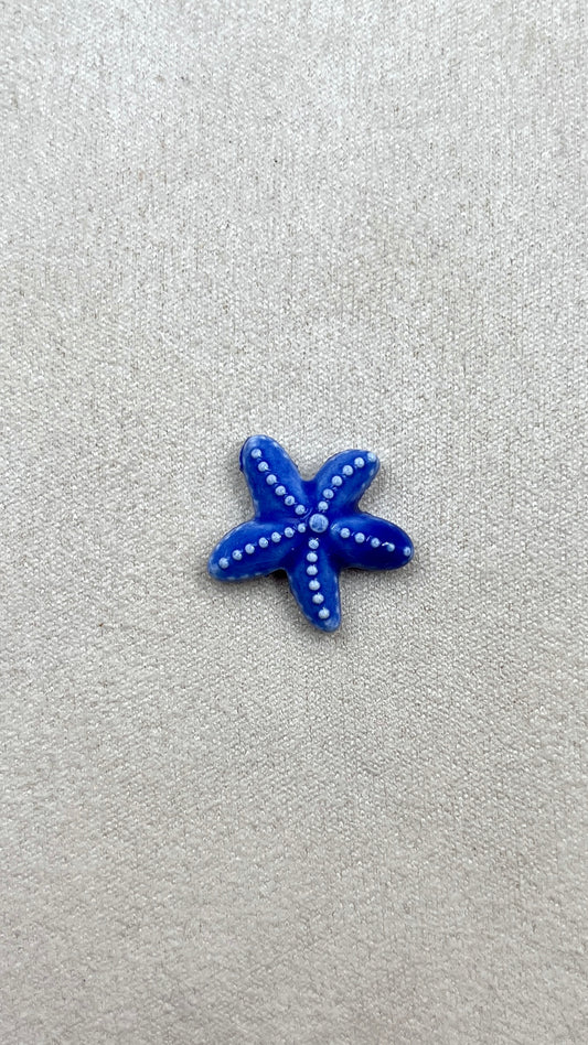 Charm Étoile de mer bleue
