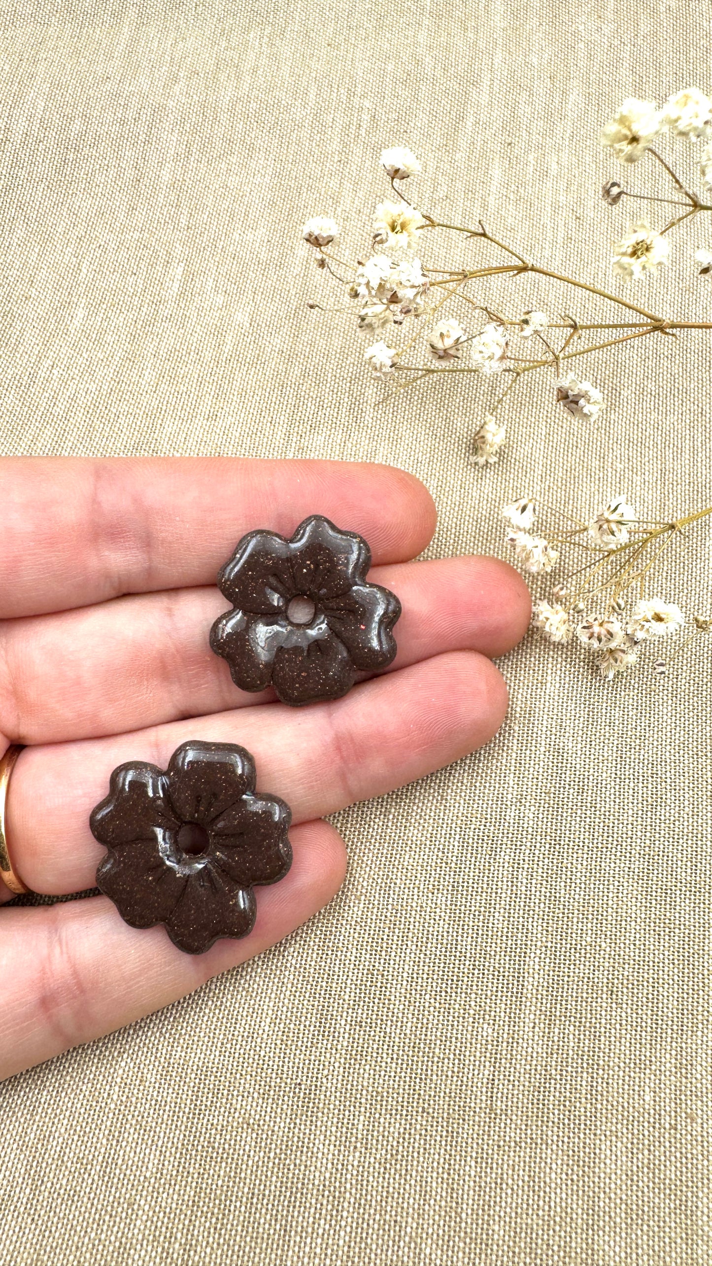 Pampilles Sakura marrons