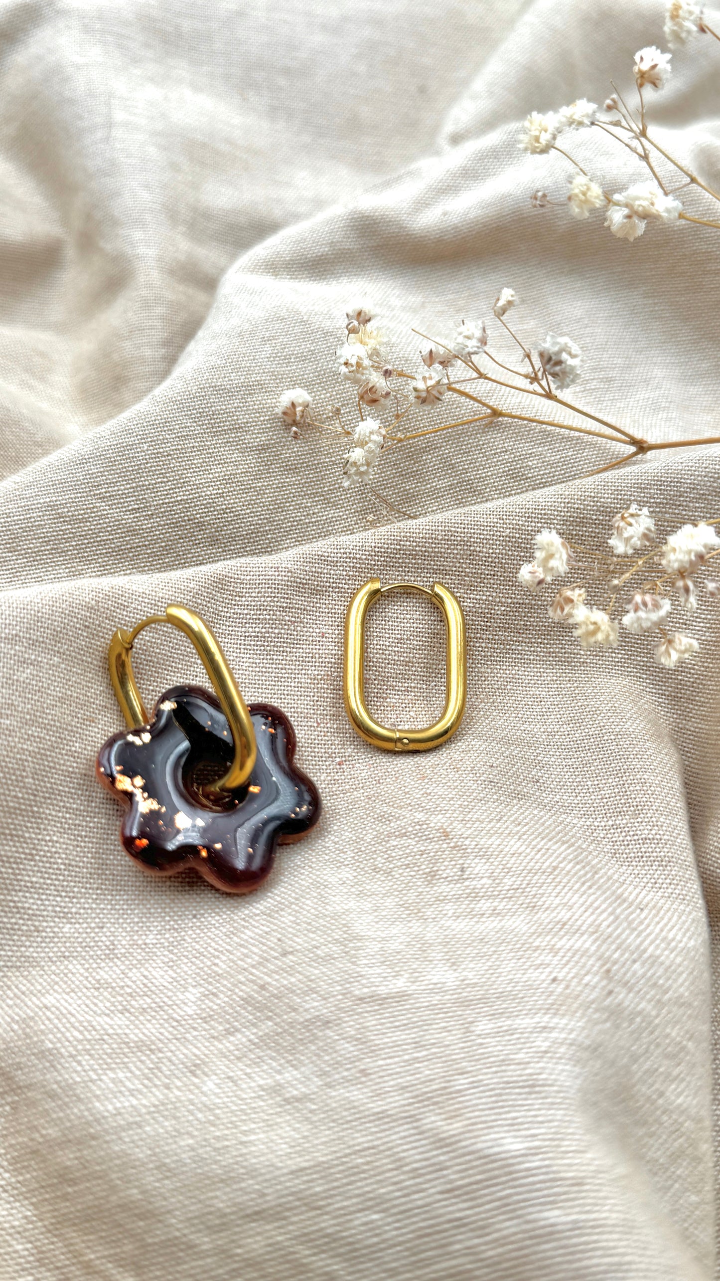 Créoles ovales plus épaisses