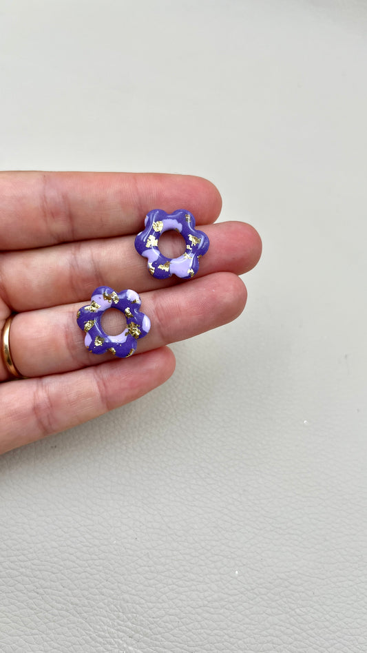 Pampilles violet/or S