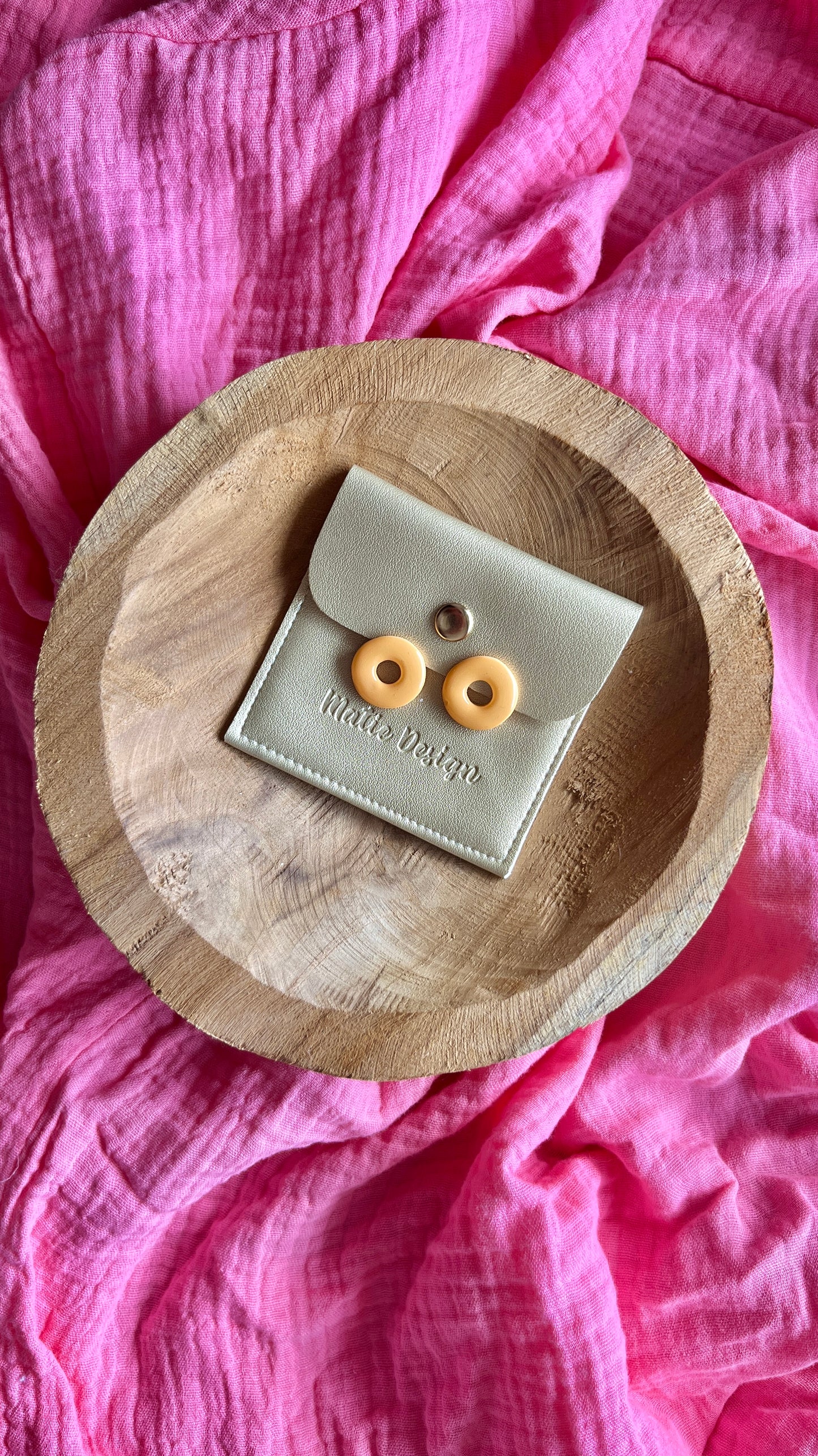 Pampilles rondes oranges