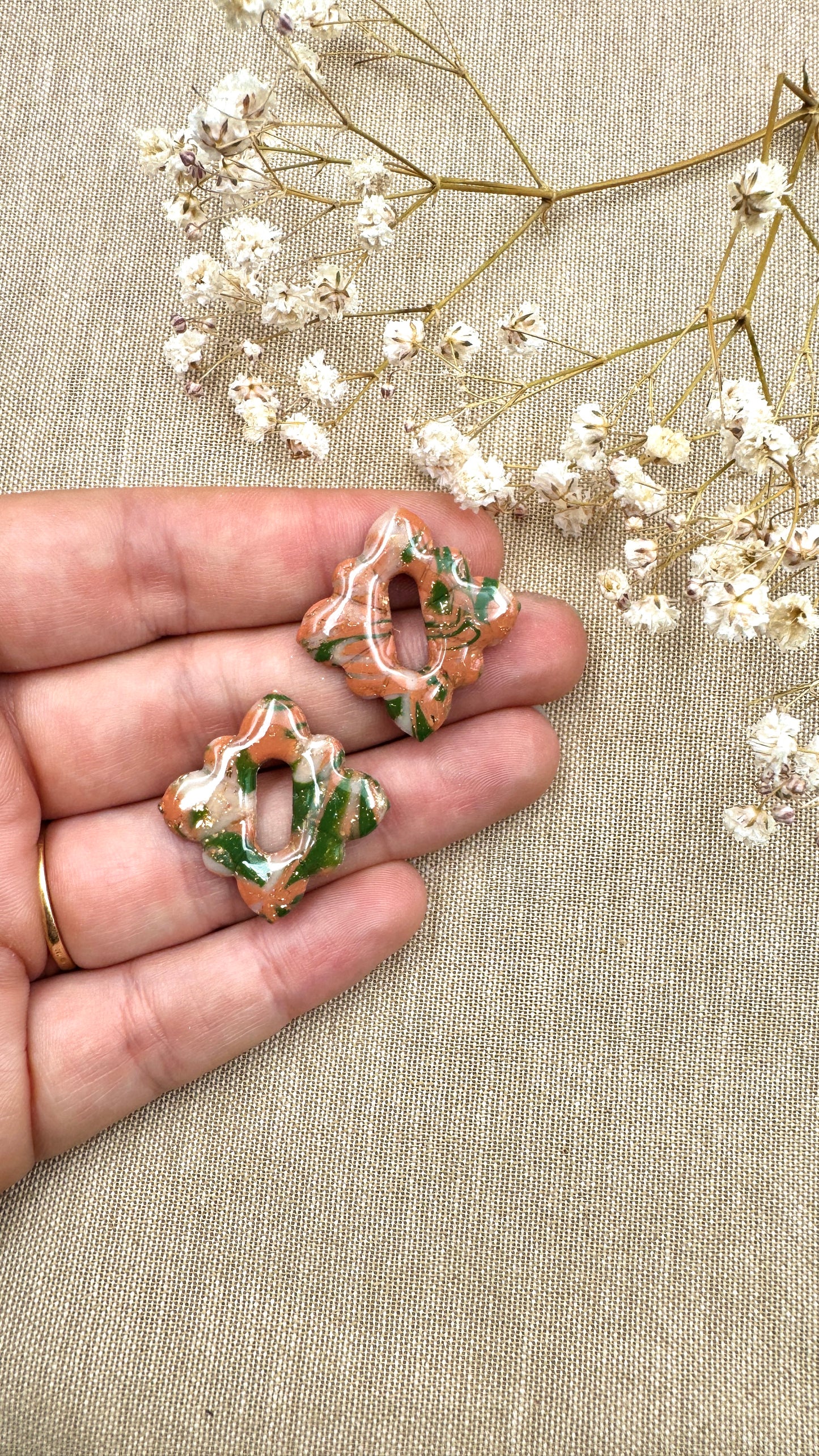 Pampilles Losanges terracotta