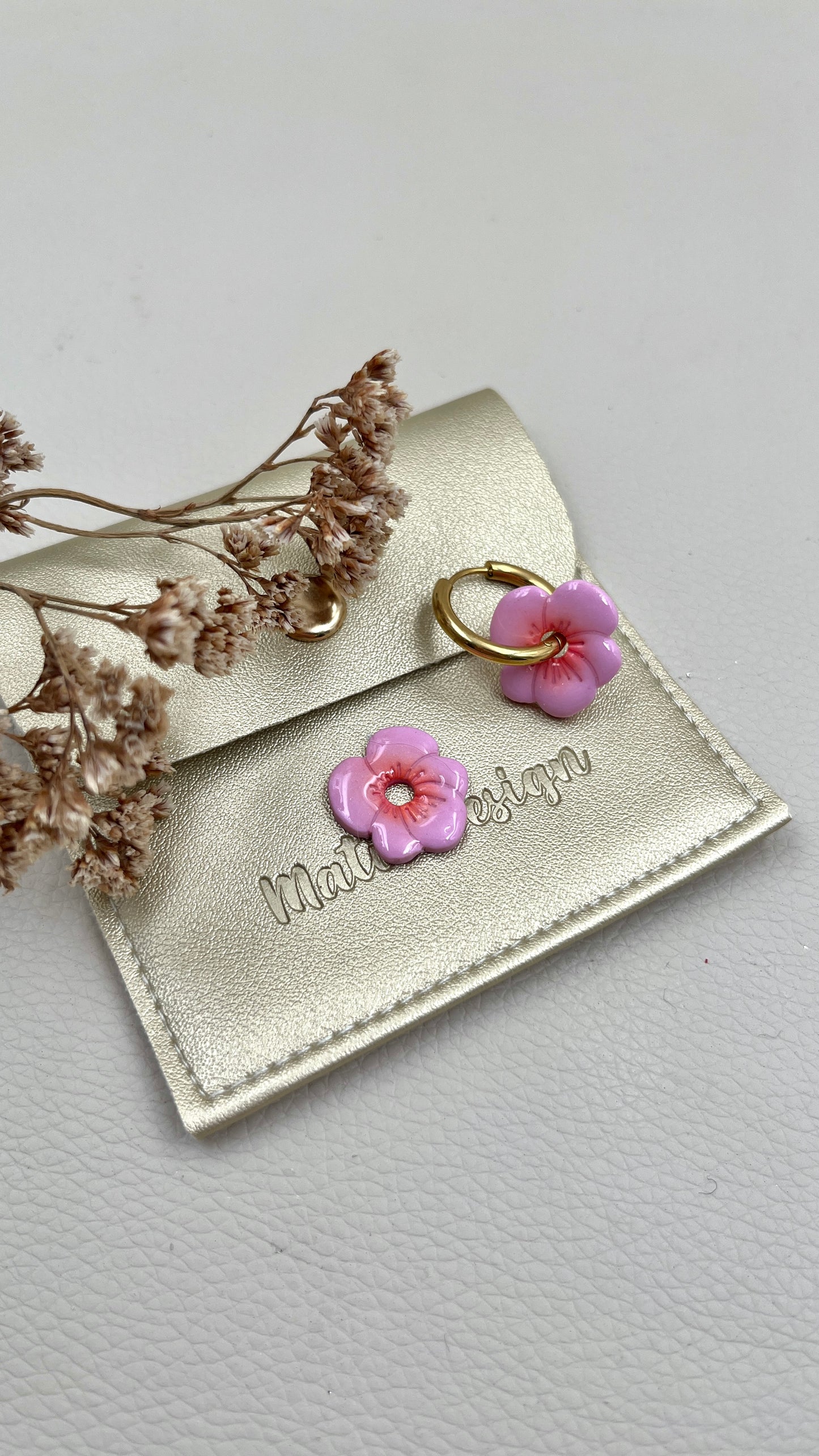 Pampilles pensées roses