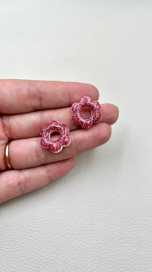 Pampilles S paillettes roses