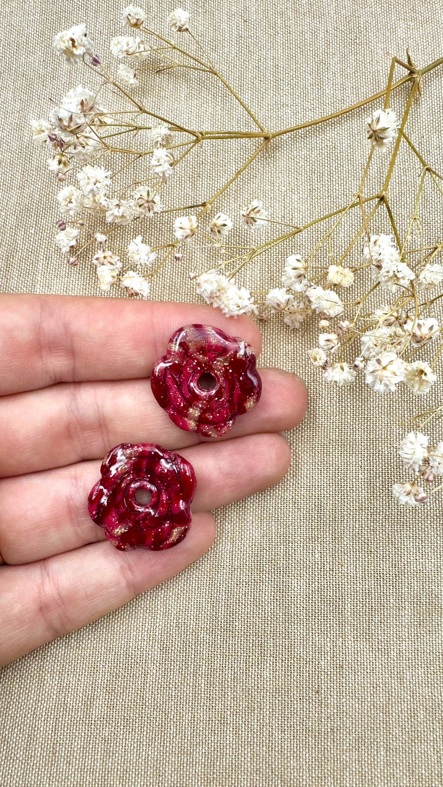 Pampilles Rose bordeaux