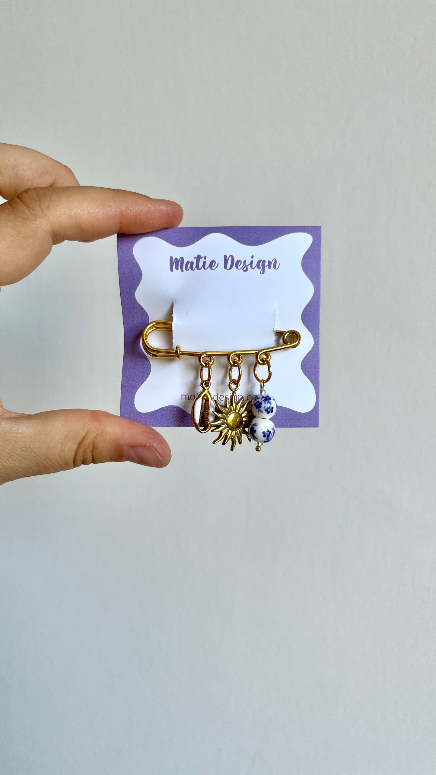 Broche Soleil