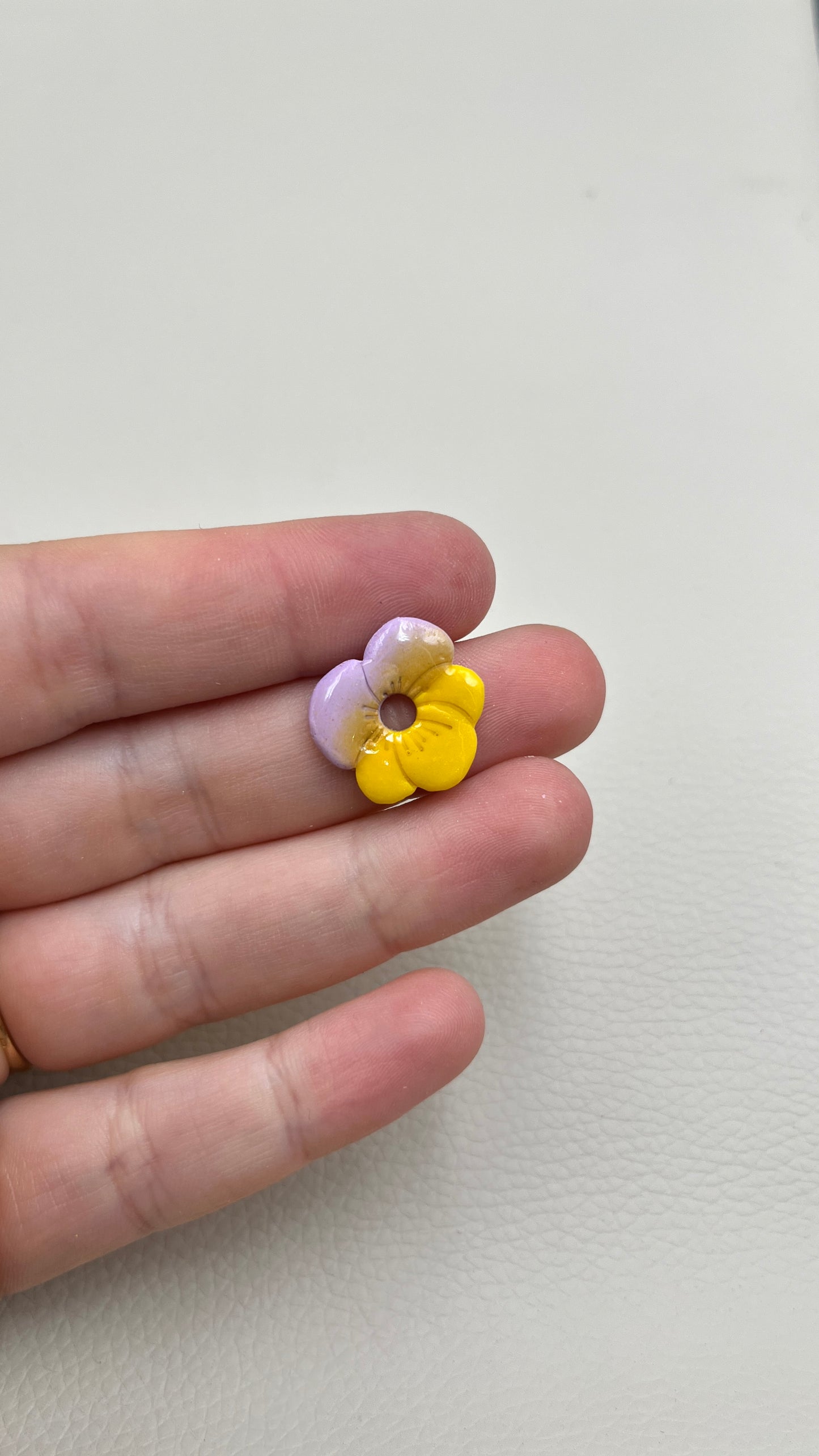 Pampilles pensées bicolores