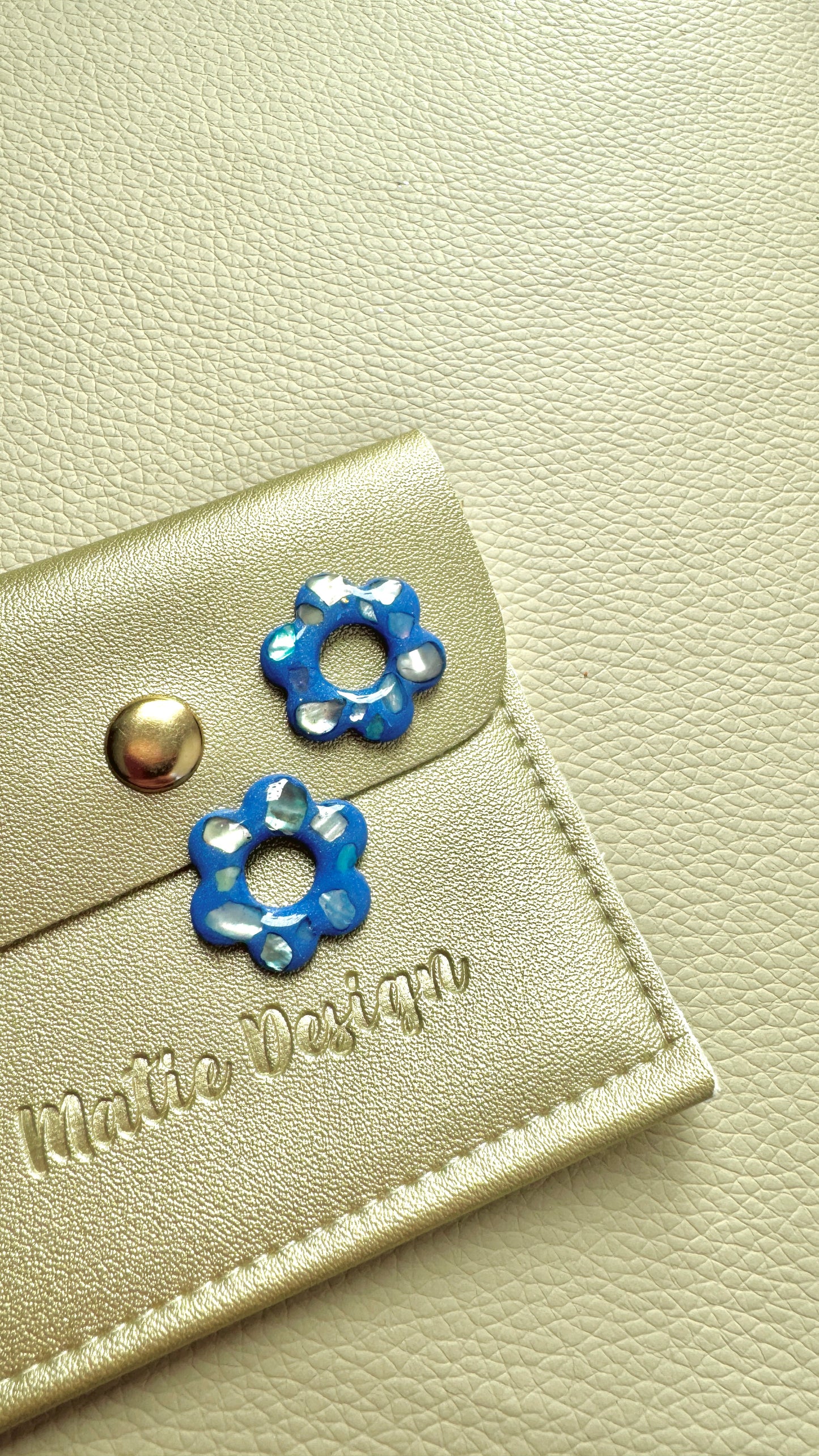 Pampilles S nacre violet