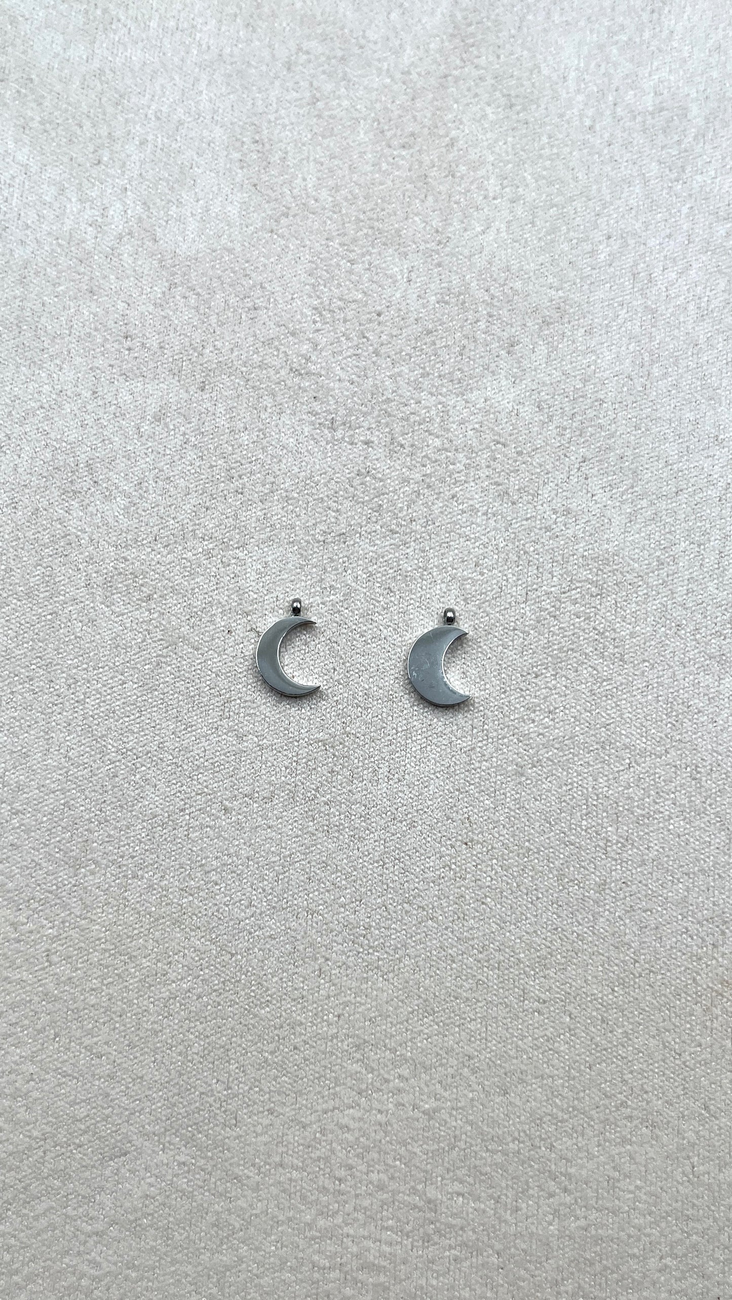 Charm Petite lune argent