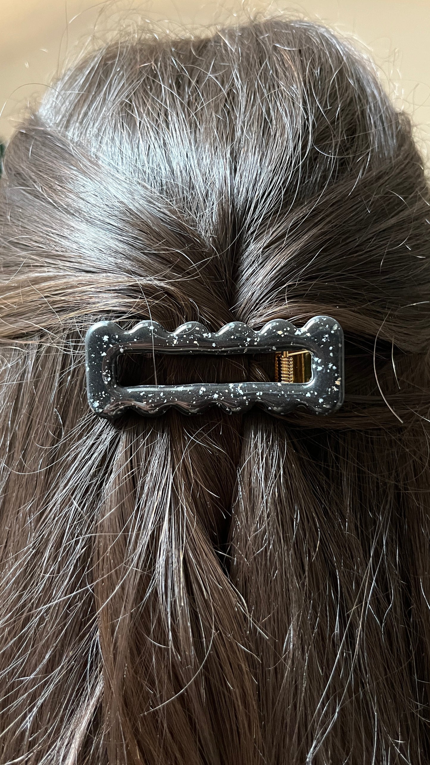 Pince à cheveux noire