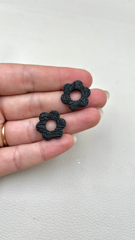 Pampilles S zèbre noir