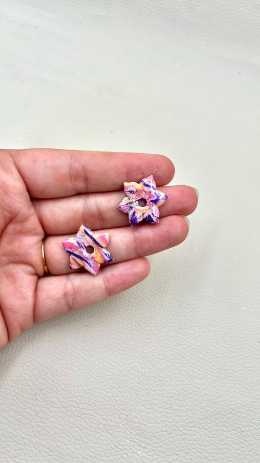 Pampilles narcisse rose/violet