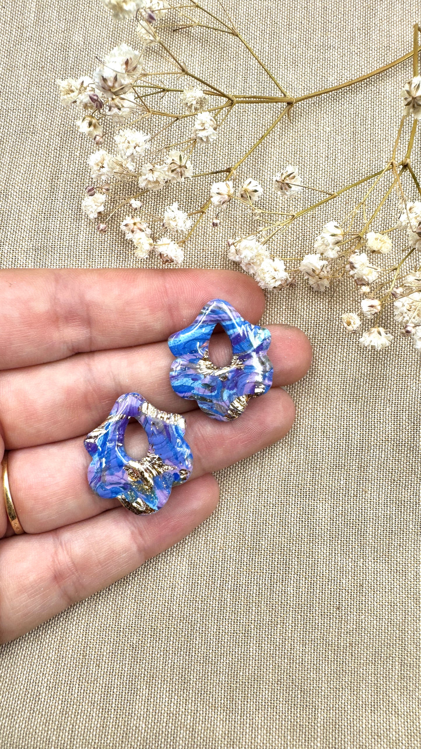 Pampilles Emy violettes