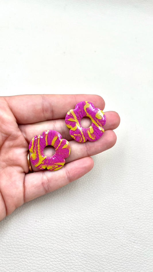 Pampilles XL rose/vert