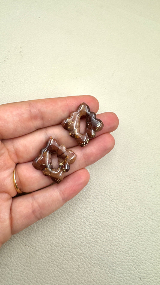 Pampilles Losanges marrons