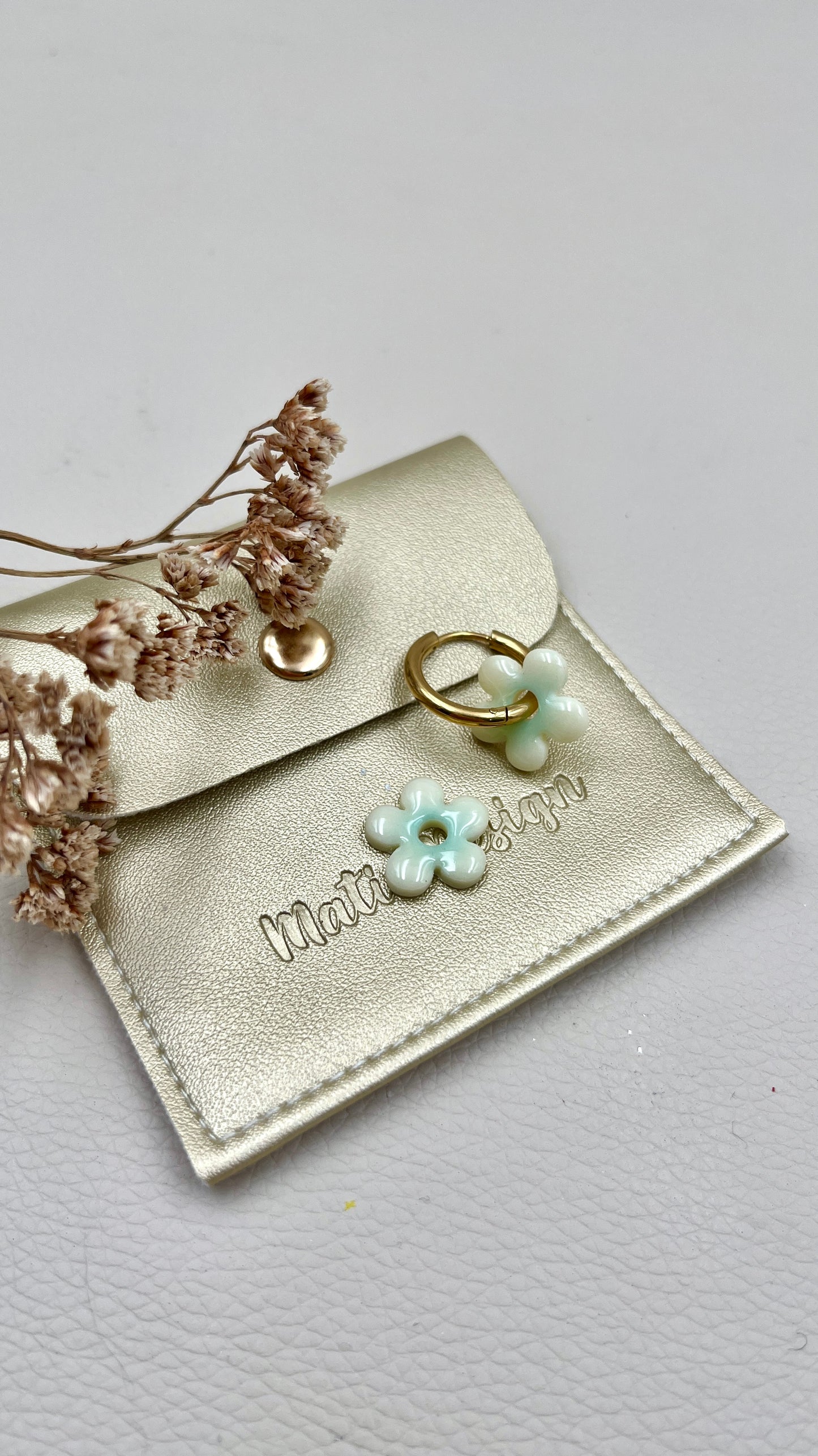 Pampilles myosotis bleues