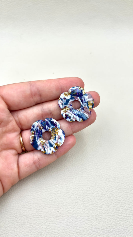 Pampilles XL bleu/blanc