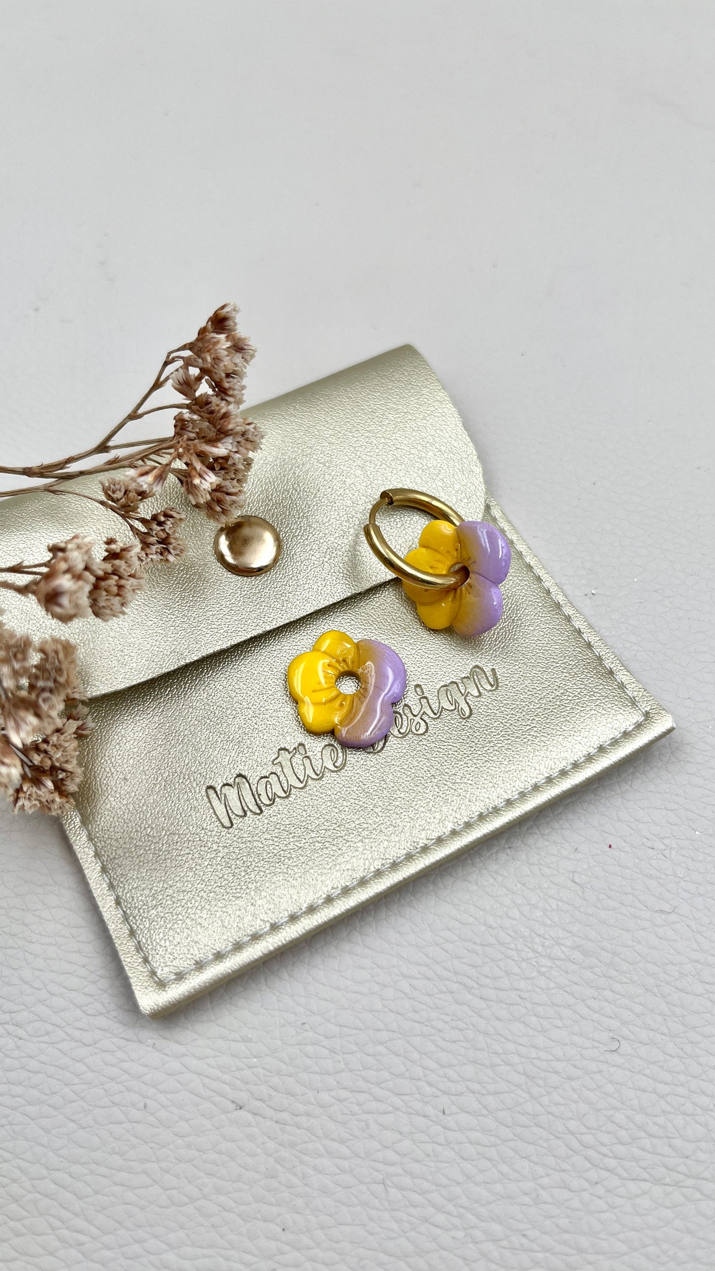 Pampilles pensées bicolores