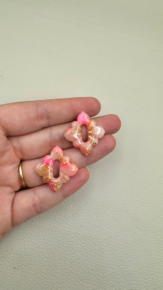 Pampilles Losanges roses