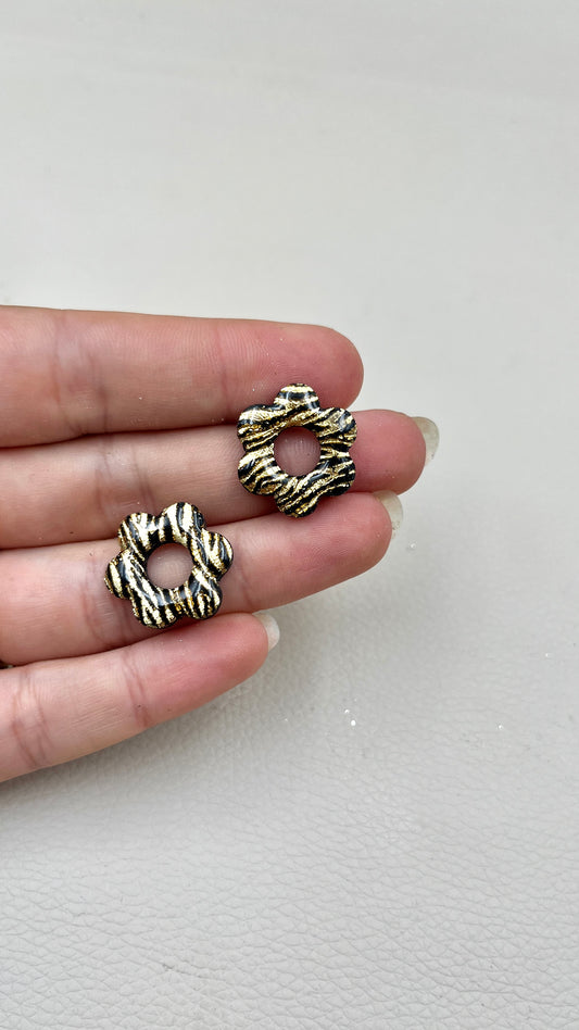 Pampilles S zèbre noir