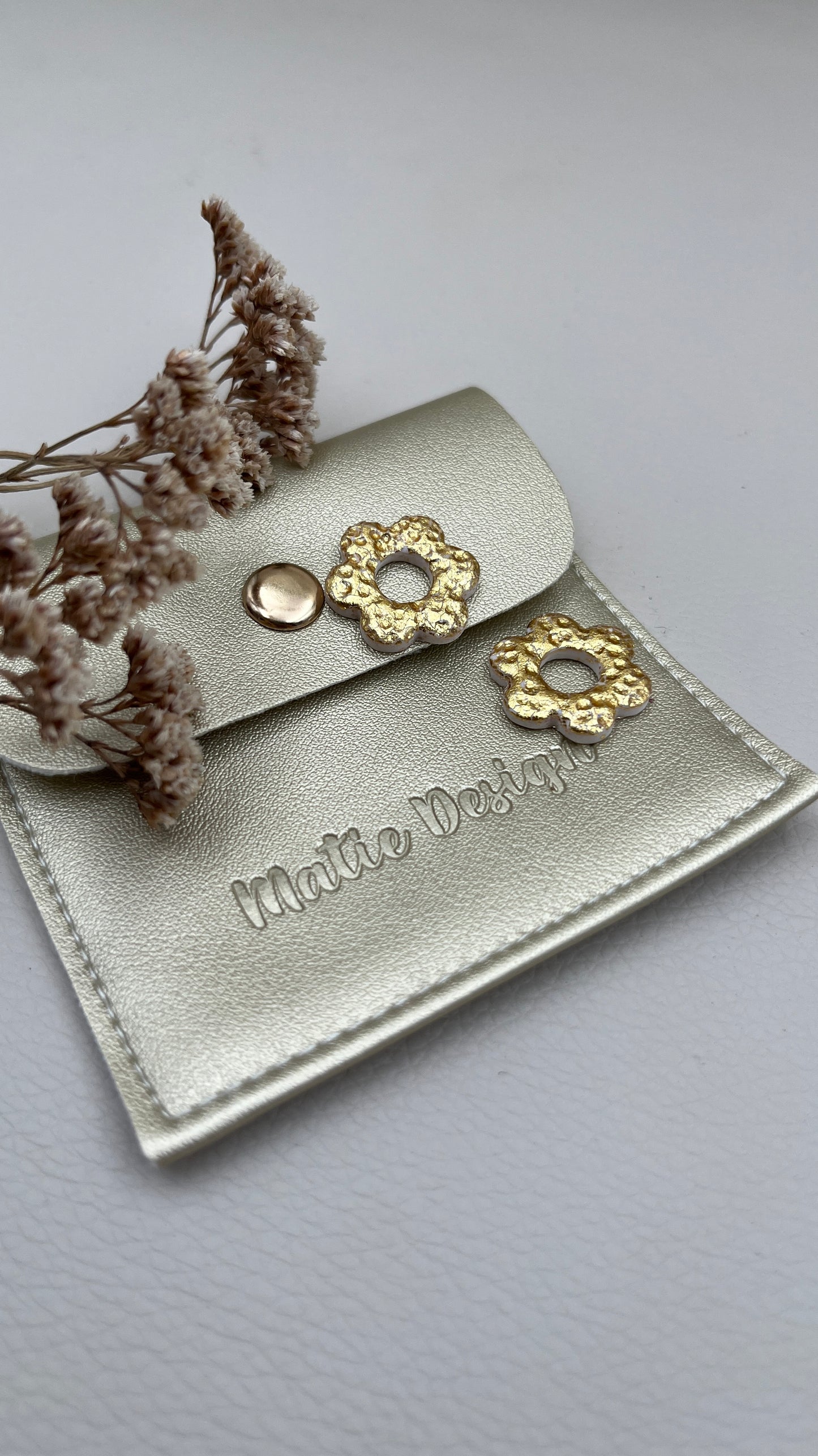 Pampilles Martelées or S