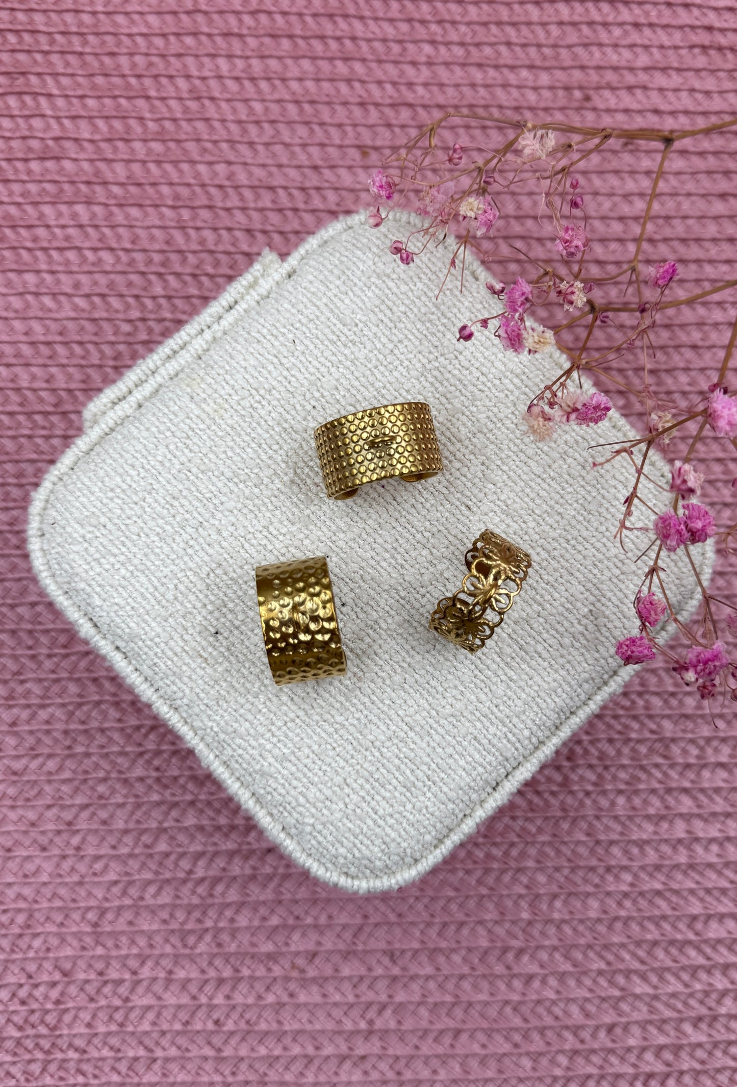 Bagues pour charms