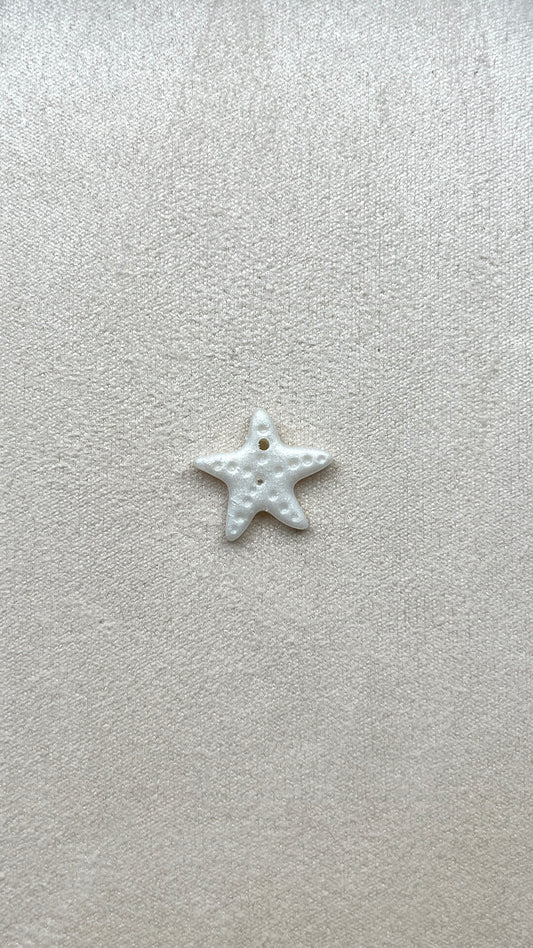 Charm étoile de mer nacrée