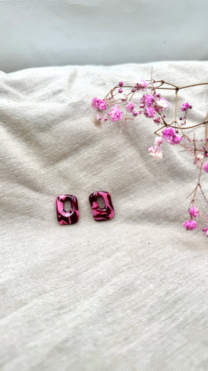 Pampilles square framboise S