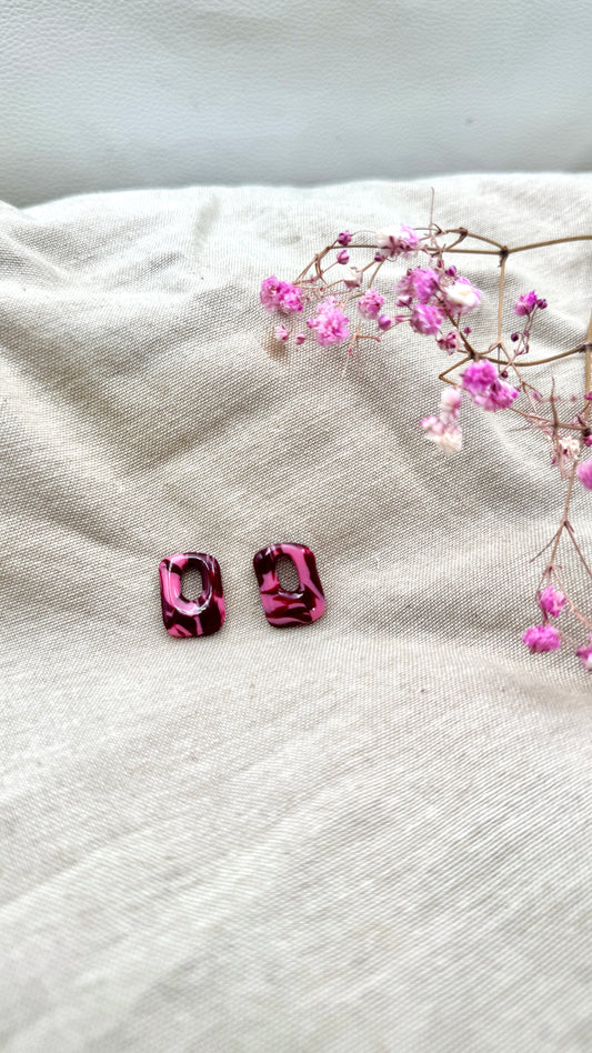 Pampilles square framboise S