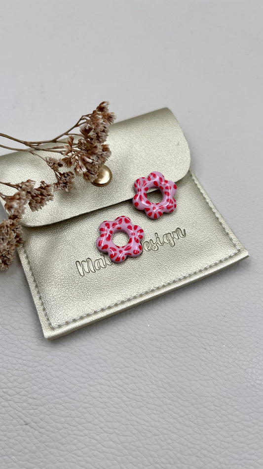 Pampilles roses fleuries S