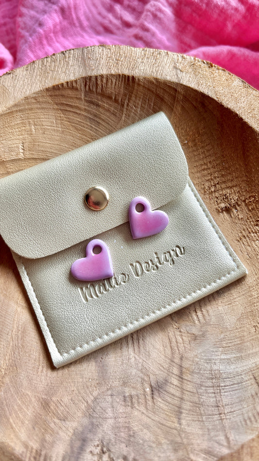 Pampilles cœurs roses