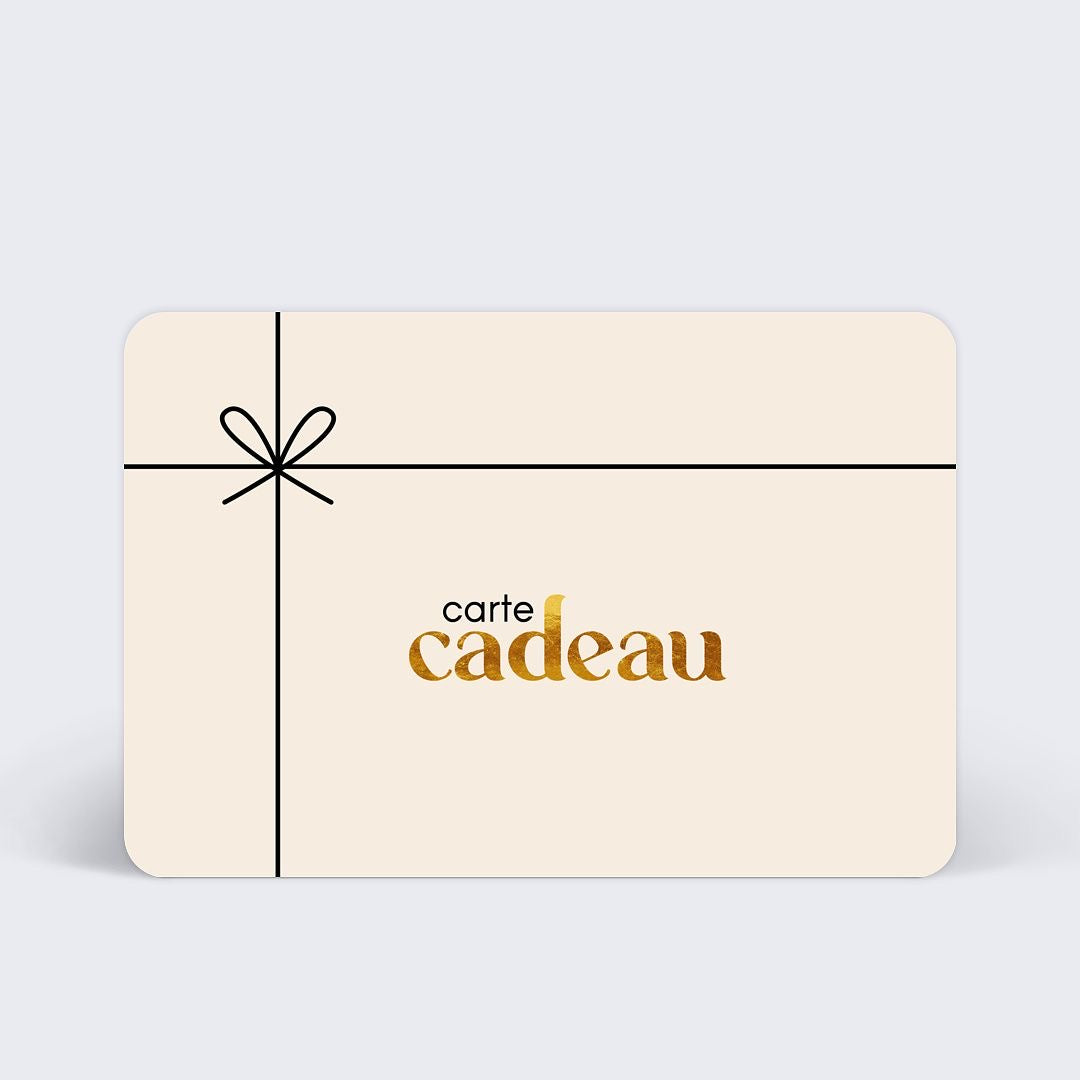 Cartes cadeaux physiques