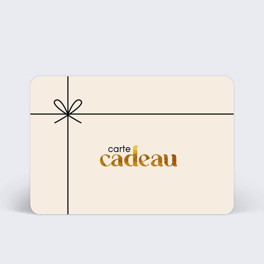 Cartes cadeaux dématérialisées