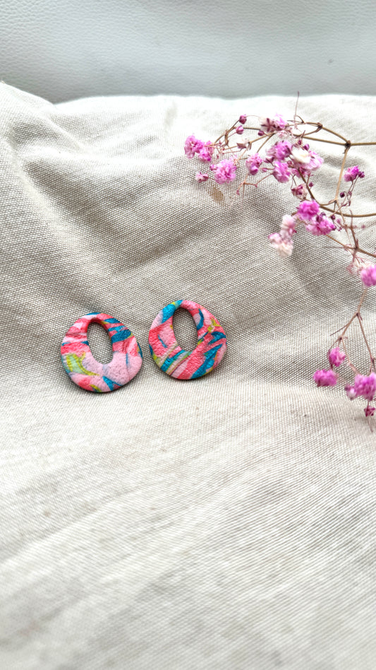 Pampilles goutte mosaïque L